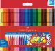 Carioci, set 20 culori, grip, Faber-Castell
