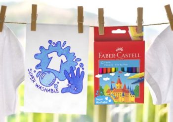 Carioci, set 50 culori, vârf subțire, Faber-Castell