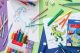 Set creioane colorate, 10 + 3 culori, Dinozauri, Faber-Castell