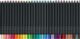 Set creioane colorate, 50 culori, Black Edition, Faber-Castell