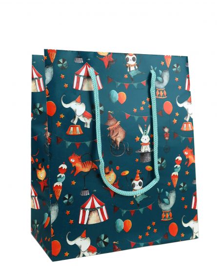Pungă cadou Billie L cu mânere, 240 x 100 x 335 mm, Rotolux