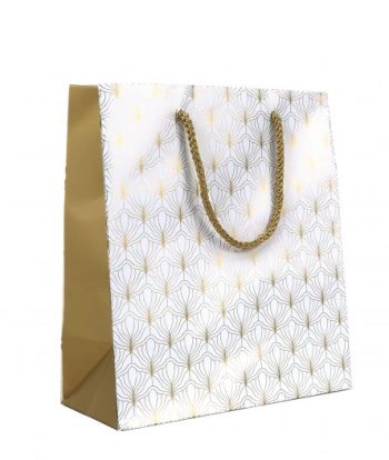Pungă cadou Charlotte L cu mânere, 240 x 100 x 335 mm, Rotolux