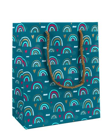 Pungă cadou Hello L cu mânere, 240 x 100 x 335 mm, Rotolux