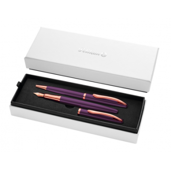 Set pix + stilou K/P36 Jazz Noble Elegance în cutie elegantă, diferite culori, Pelikan