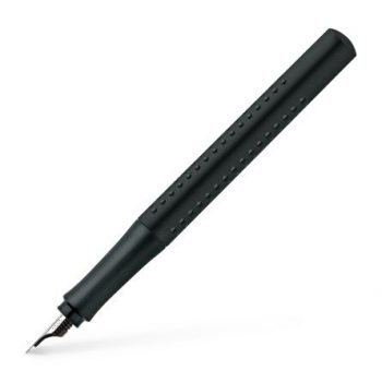 Stilou grip 2011, negru, penița M, Faber-Castell