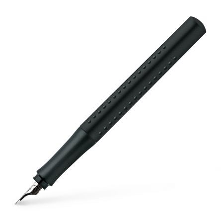 Stilou grip 2011, negru, penița M, Faber-Castell