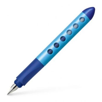 Stilou școlar Scribolino, albastru, stângaci, Faber-Castell