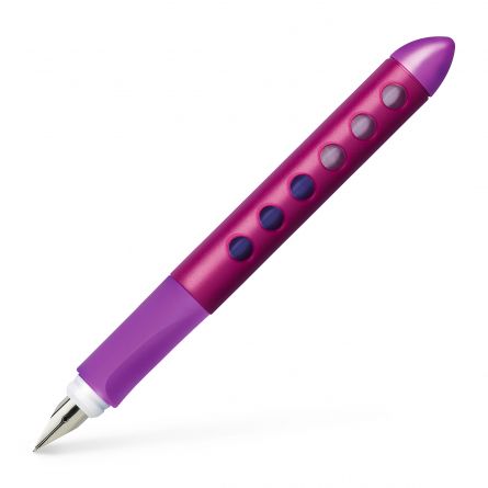Stilou școlar Scribolino, mov blackberry, stângaci, Faber-Castell