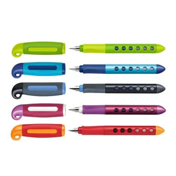 Stilou școlar Scribolino, mov blackberry, stângaci, Faber-Castell