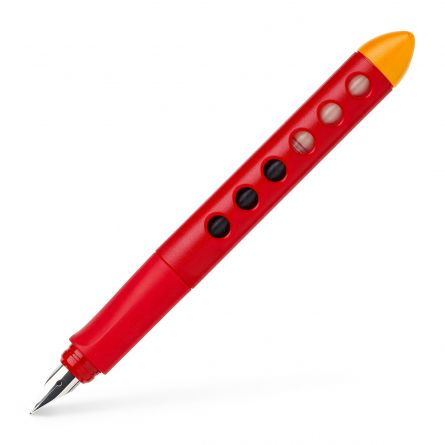 Stilou școlar Scribolino, roșu, dreptaci, Faber-Castell