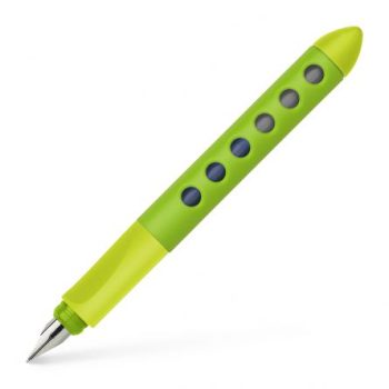 Stilou școlar Scribolino, vernil, dreptaci, Faber-Castell