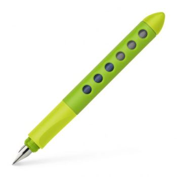 Stilou școlar Scribolino, vernil, stângaci, Faber-Castell