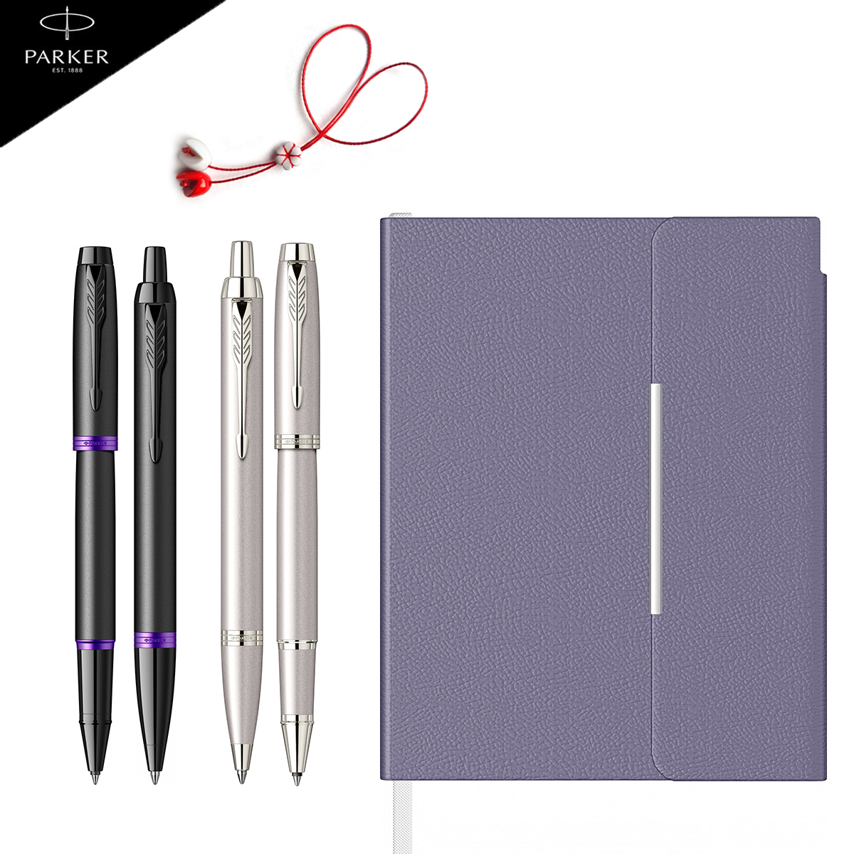 Set Roller IM Royal, Pix IM Royal, Agendă A6 Velvet și Mărțisor, Parker