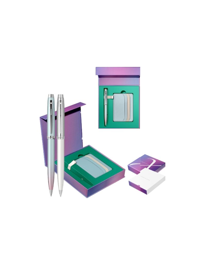 Set pix Shaeffer 100 Expressions sau White, Card holder