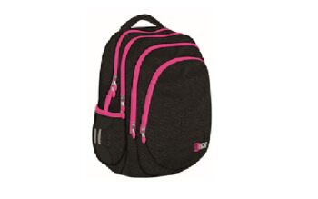 Rucsac ergonomic Black Glitter 4 fermoare