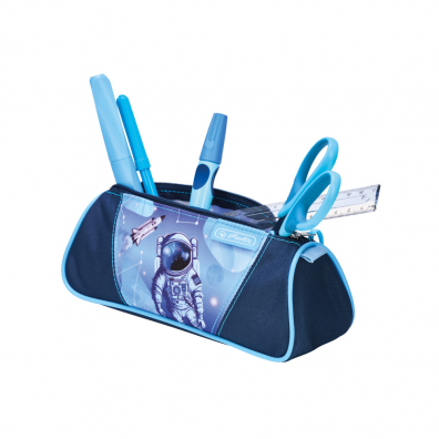Penar tip etui triunghiular motive asortate mix fete/băieți, Herlitz
