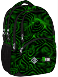 Rucsac ergonomic Green Halftone 4 fermoare