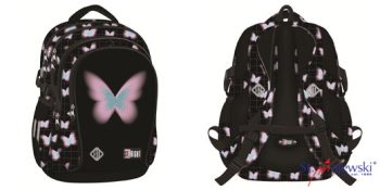 Rucsac ergonomic Pastel Butterfly 4 fermoare