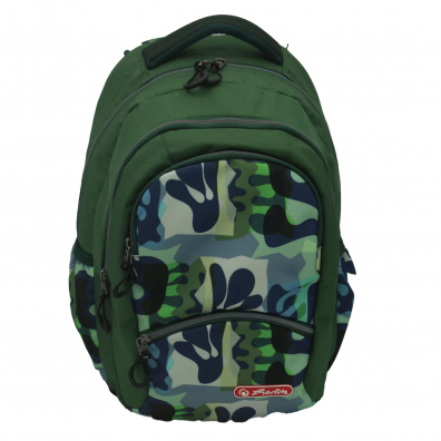 Rucsac zipper pro 43X29X22 cm army, Herlitz