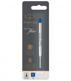 Rezerva mina pix Jumbo Quink Flow albastru, M, blister, Parker