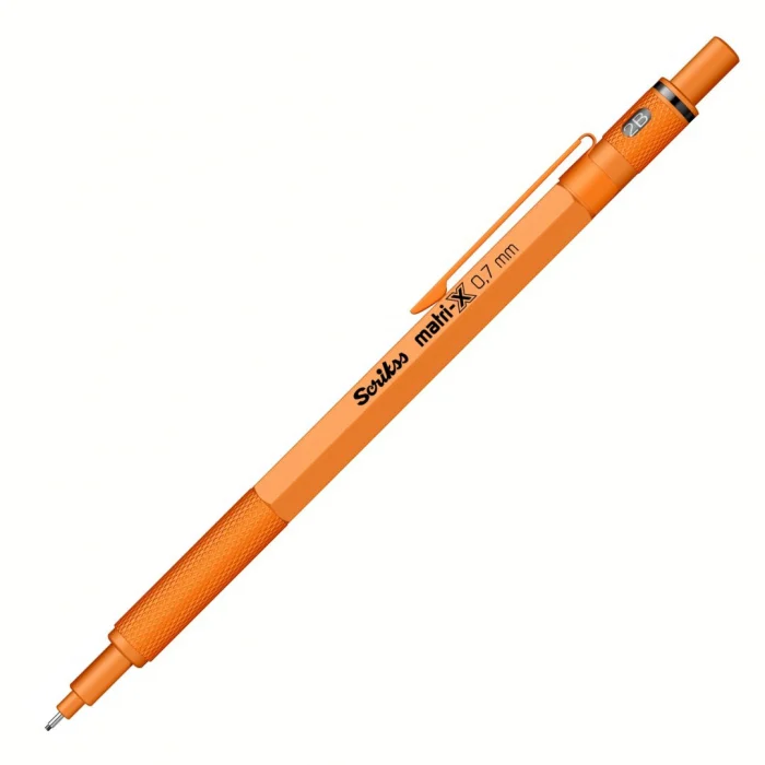 Creion mecanic 0.7 mm, Matri-X, orange, Scrikss