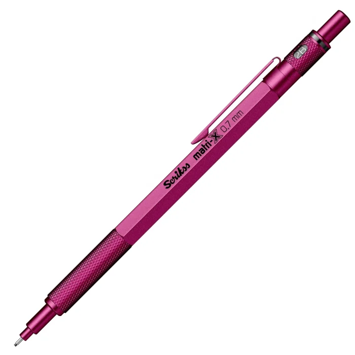 Creion mecanic 0.7 mm, Matri-X, metalic roz, Scrikss