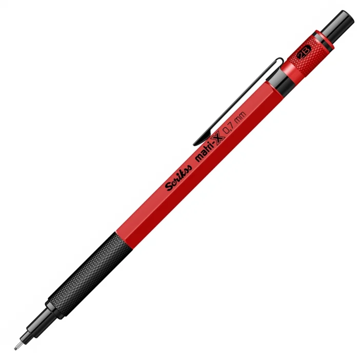 Creion mecanic 0.7 mm, Matri-X, roșu, Scrikss