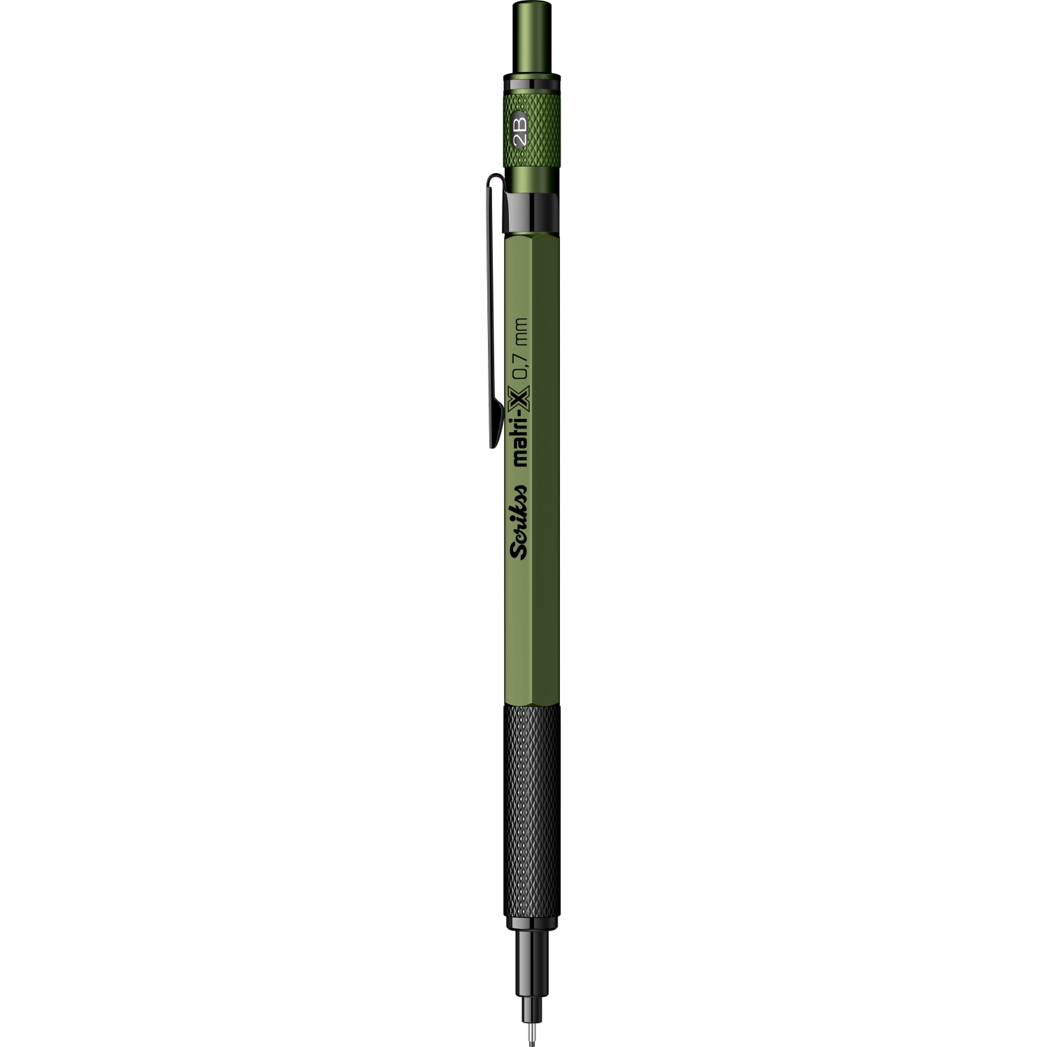 Creion mecanic 0.7 mm, Matri-X, kaki, Scrikss