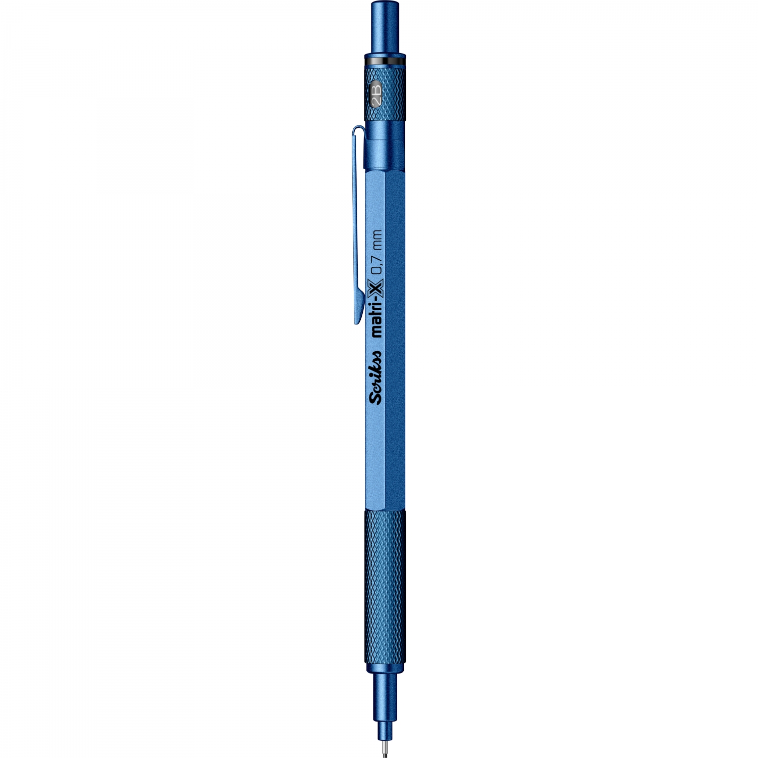 Creion mecanic 0.7 mm, Matri-X, metalic blue, Scrikss