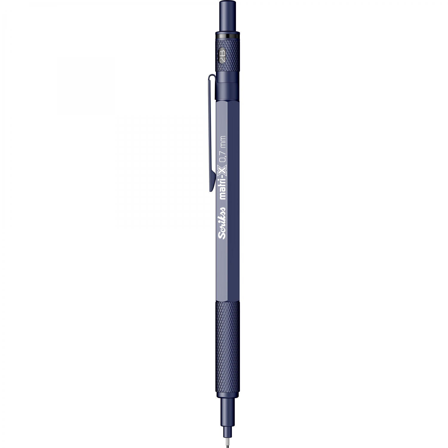 Creion mecanic 0.7 mm, Matri-X, navy, Scrikss