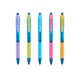 Pix cu gel Jelly, 0,7 mm, albastru, set 24, Herlitz